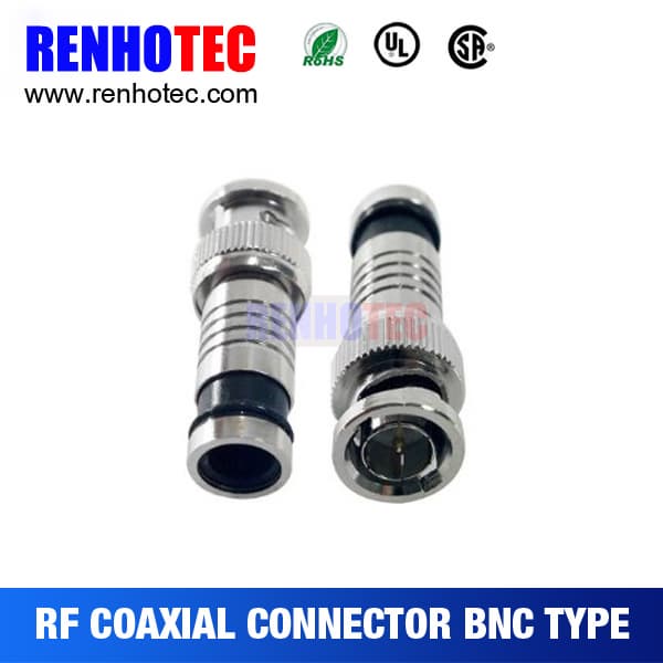 BNC Male to RCA Female RF Adapter Connector